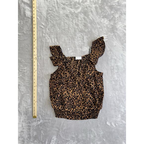 Women Sienna Sky Large Leopard Top - Picture 1 of 4